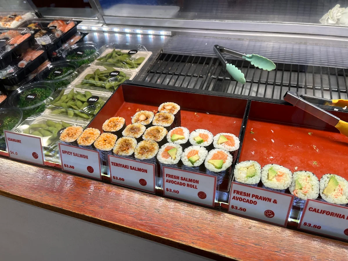 Menu, Aki Sushi