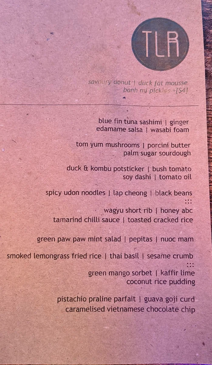 Menu photo 1