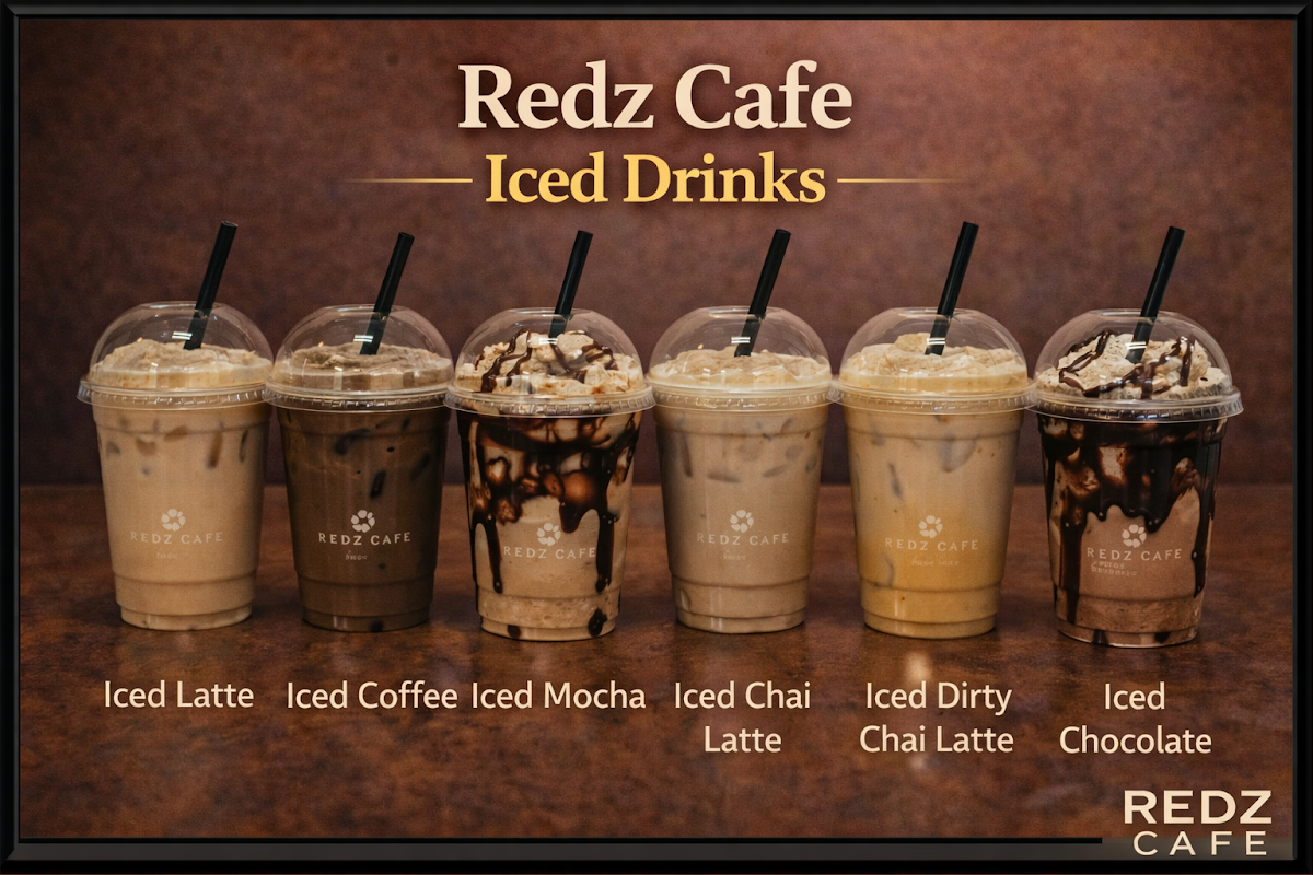 Menu, Redz Café