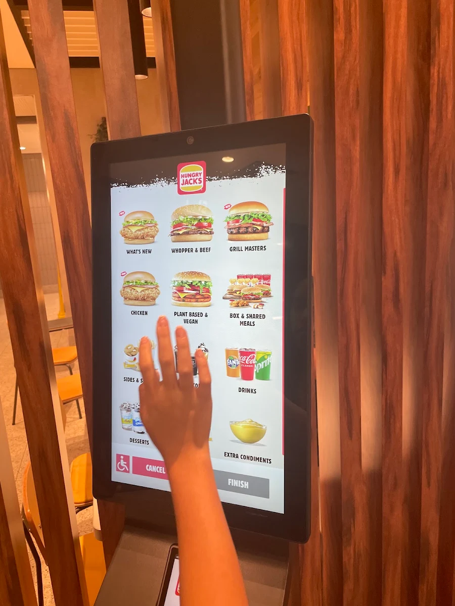 Menu, Hungry Jack's Burgers Mt Gravatt North