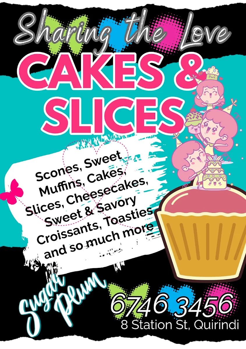 Menu, Sugar Plum Tea & Coffee House