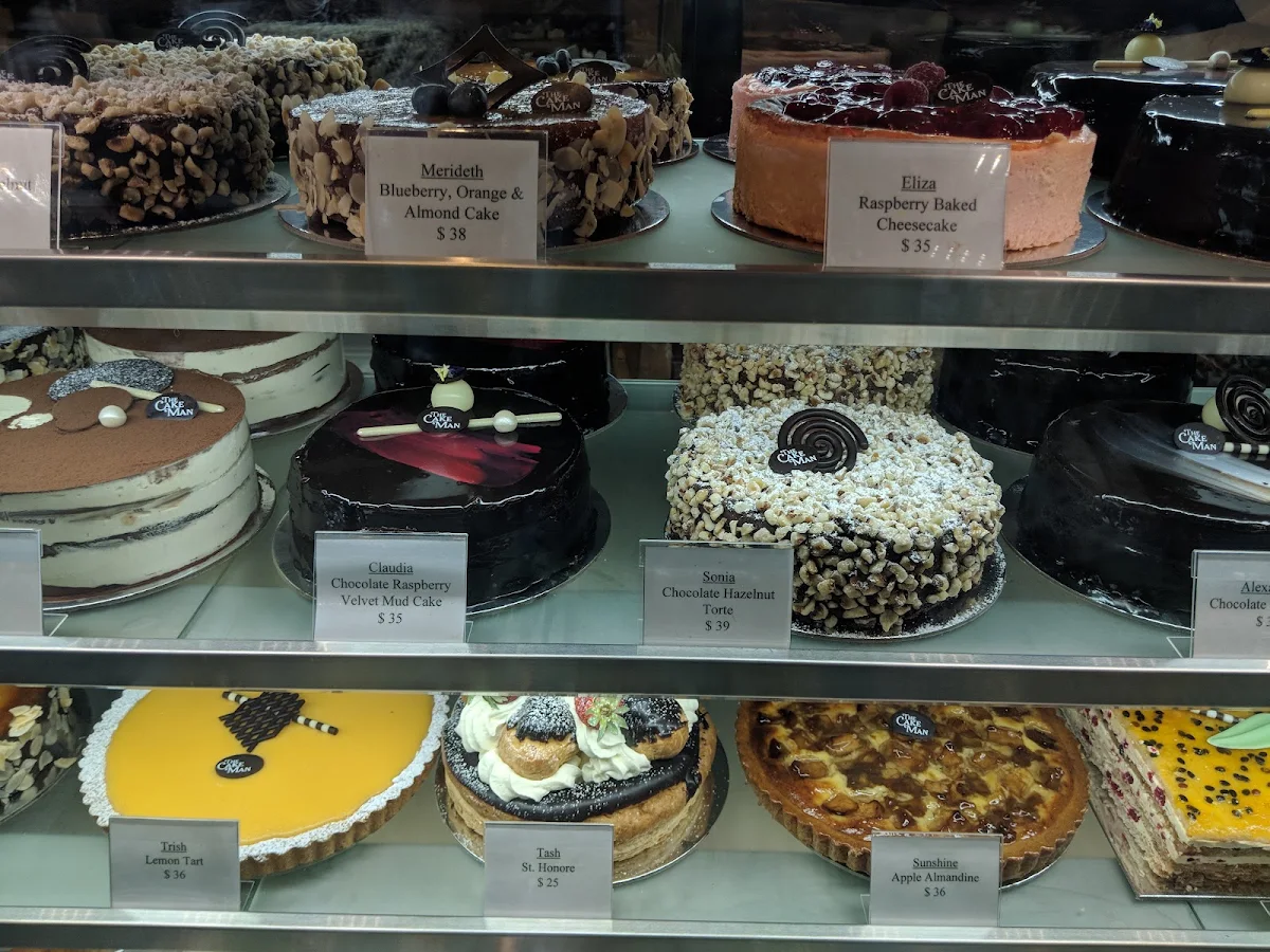 Menu, The CakeMan