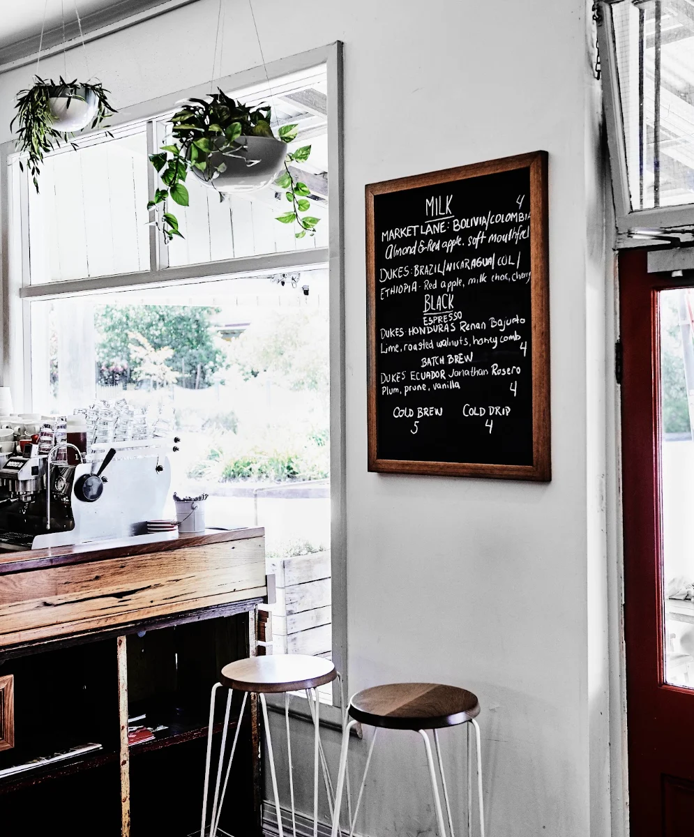 Menu, Red Door Corner Store