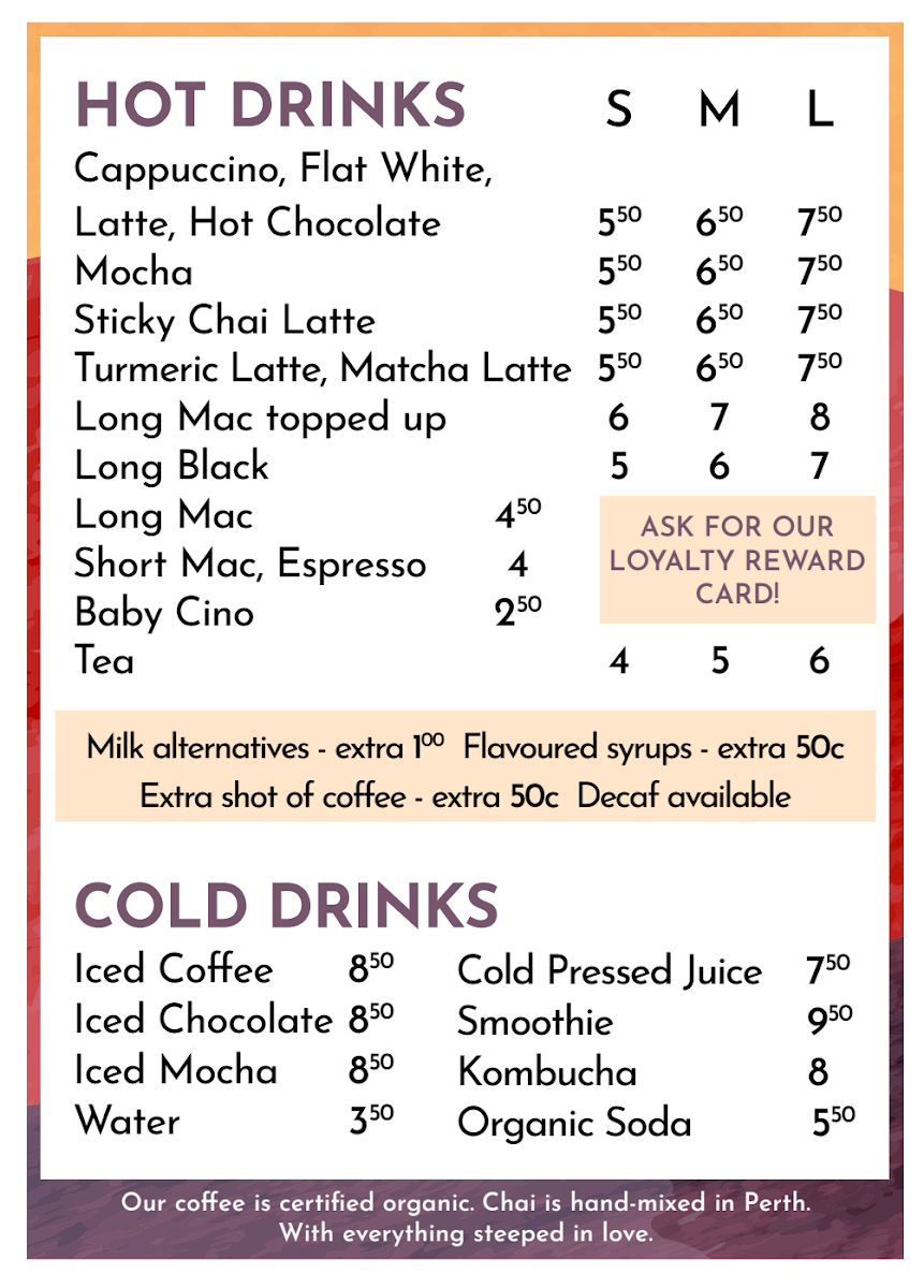 Menu photo 1