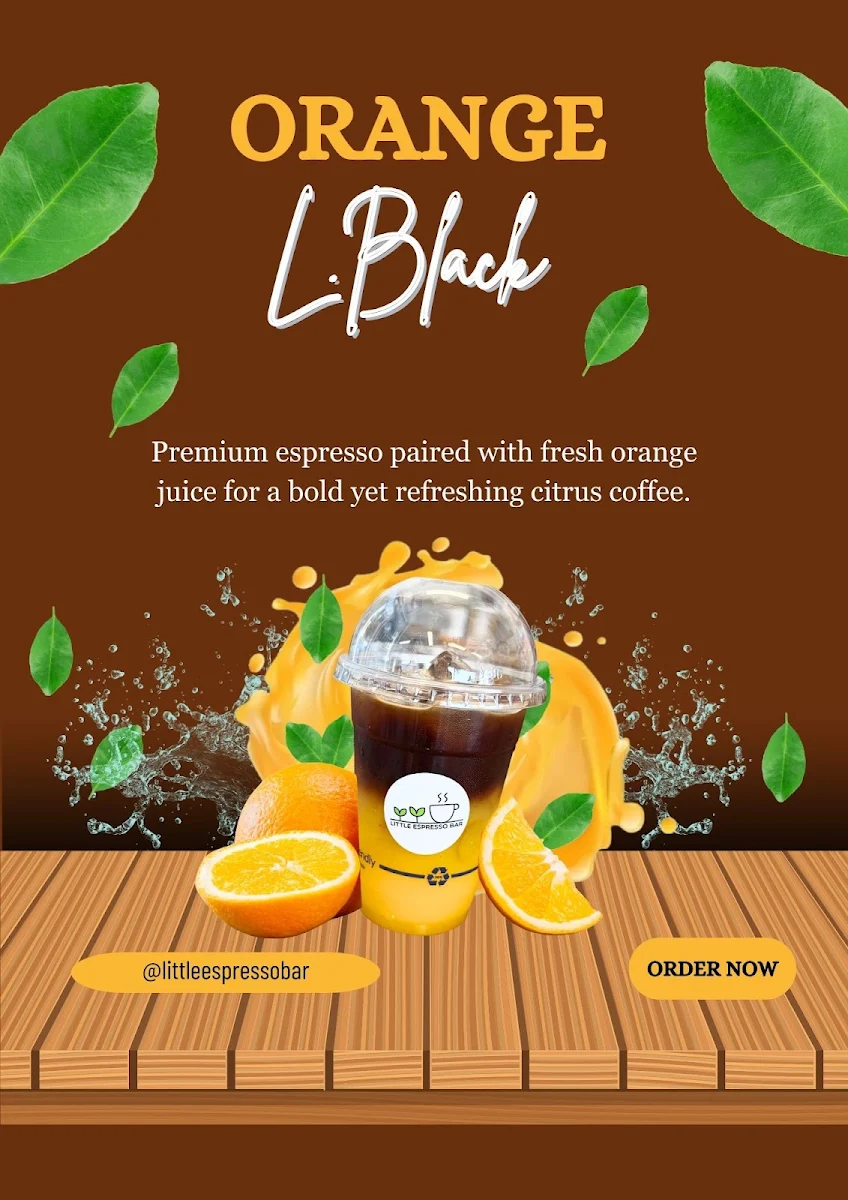 Menu, LITTLE ESPRESSO BAR