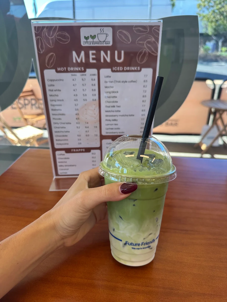 Menu, LITTLE ESPRESSO BAR
