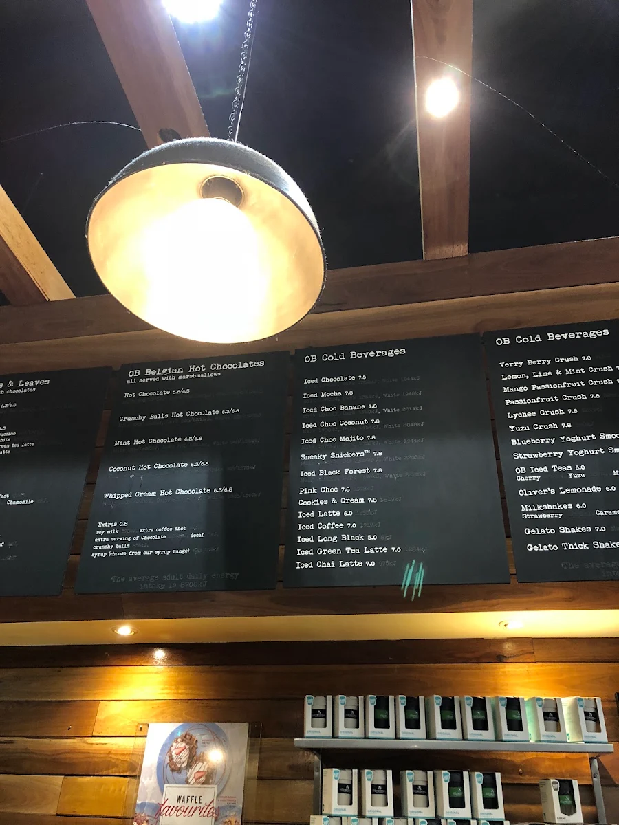 Menu, Oliver Brown