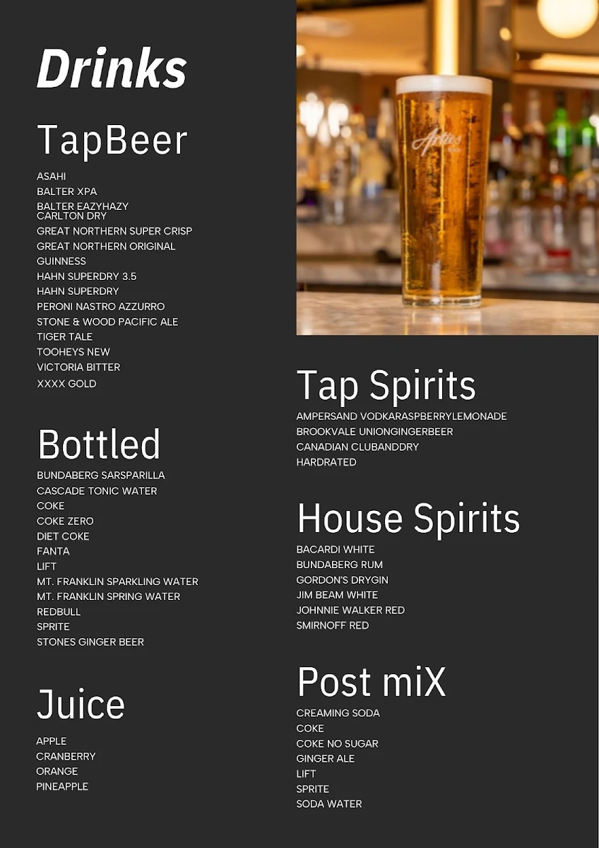 Menu, Dine.