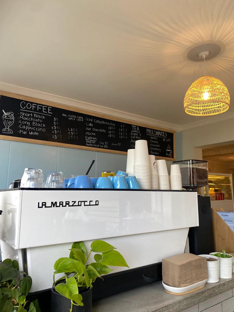 Menu, Jarrett Street Cafe