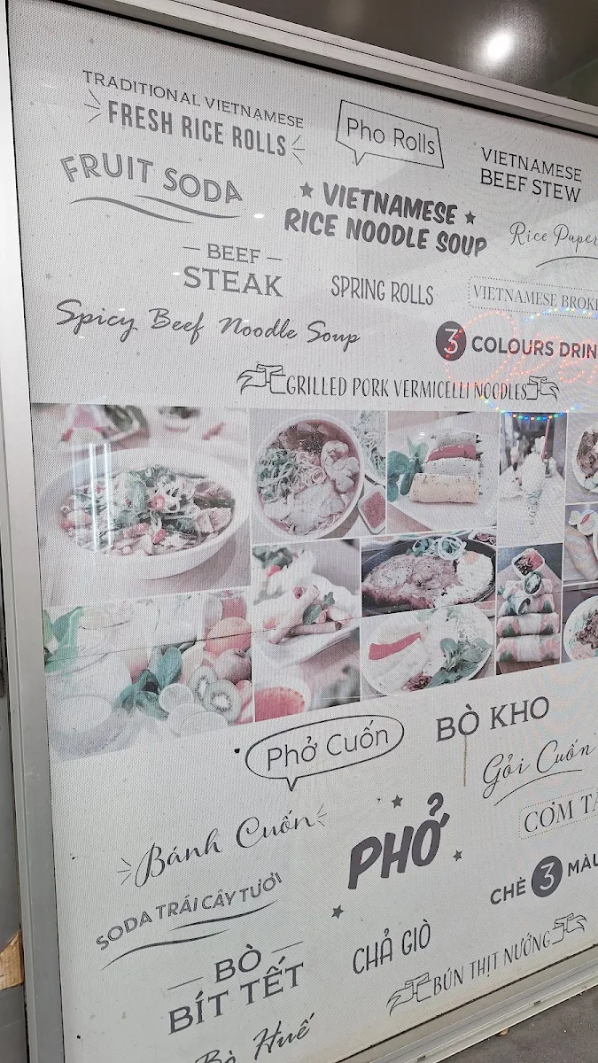 Menu, Pho No.1