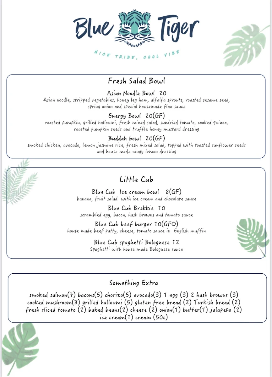 Menu photo 1