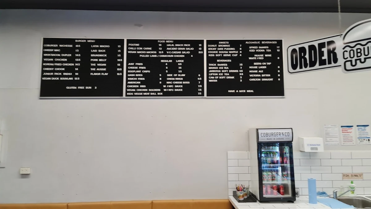 Menu, Coburger & Co