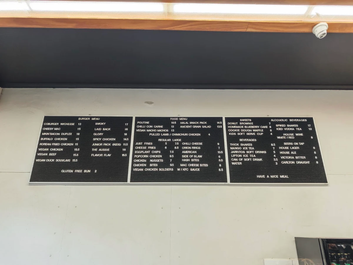 Menu, Coburger & Co