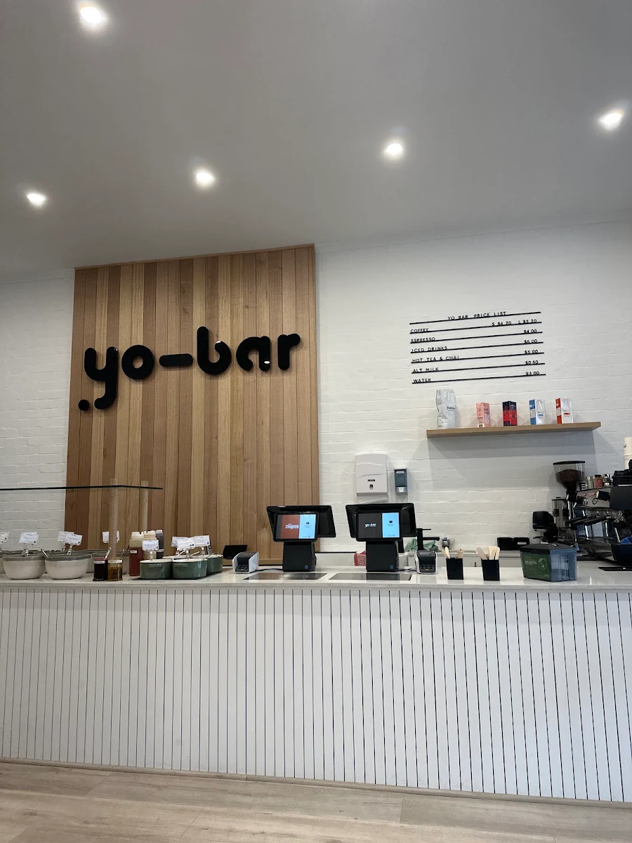 Menu, YO-BAR