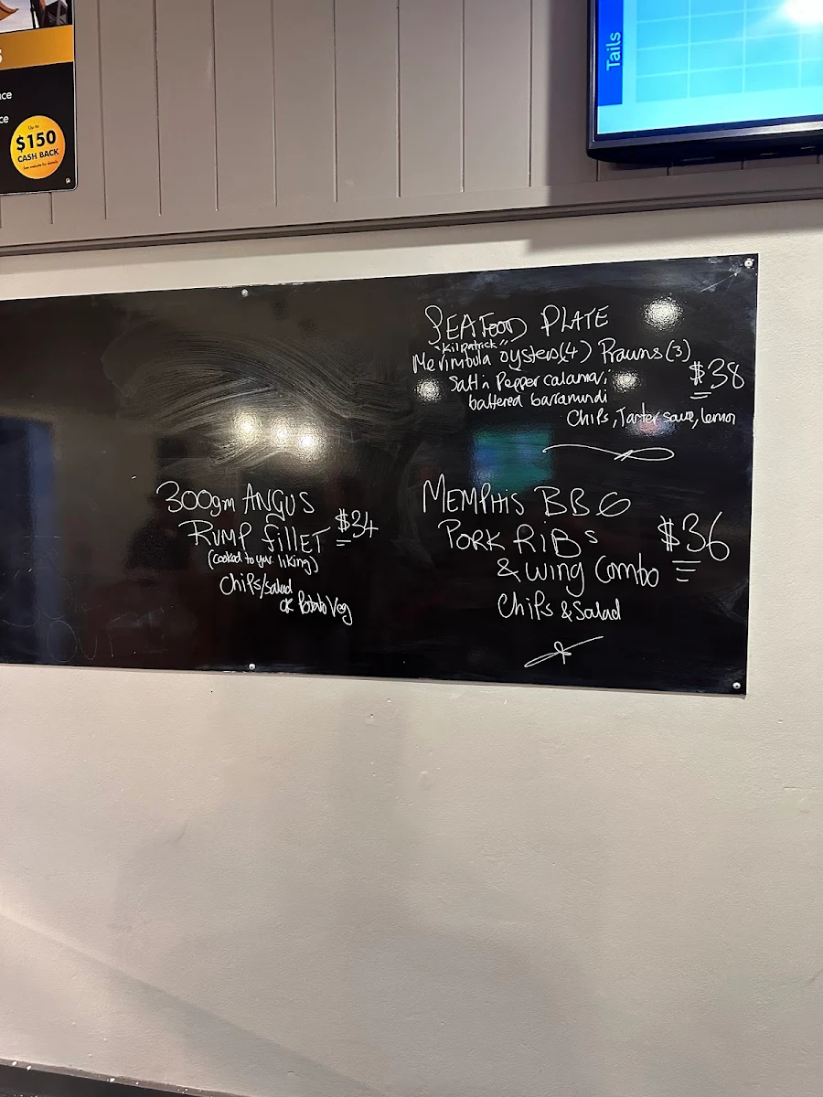 Menu, Citrus Grill