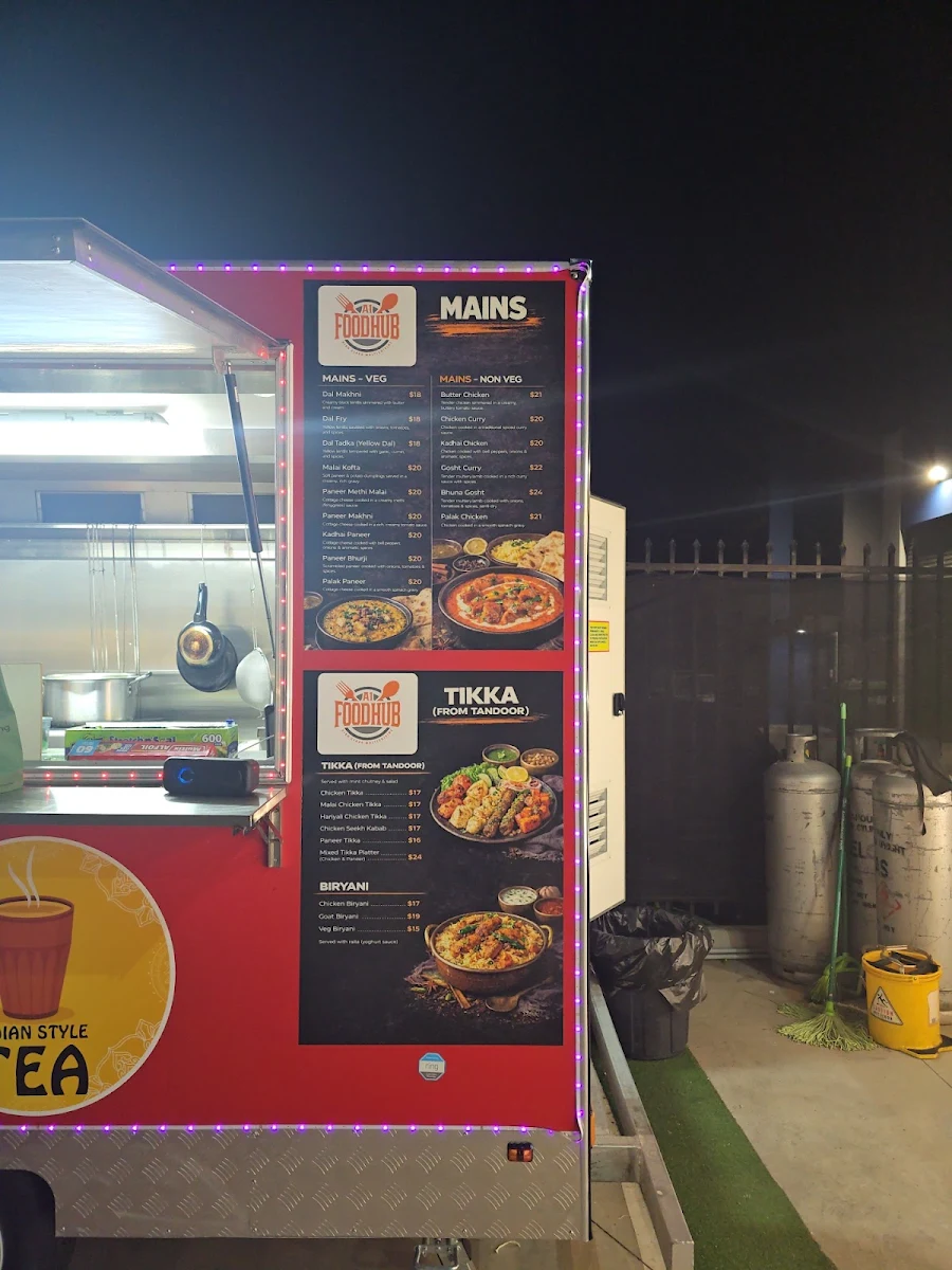 Menu, A1 Food Hub
