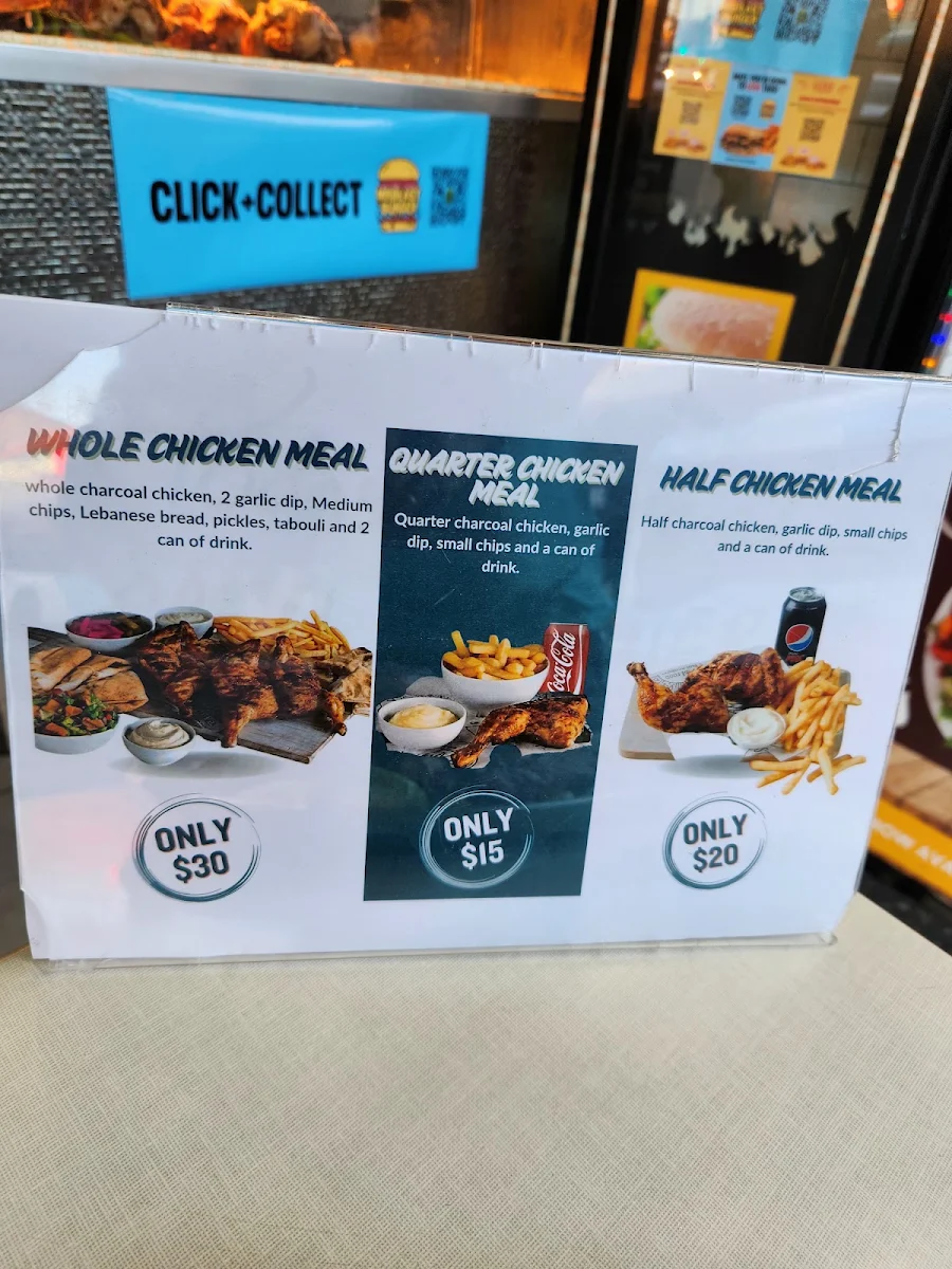 Menu, Kebab Frenzy