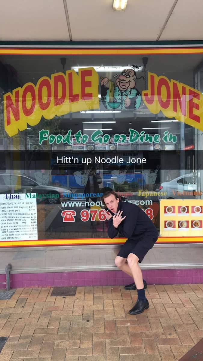 Menu, Noodle Jone