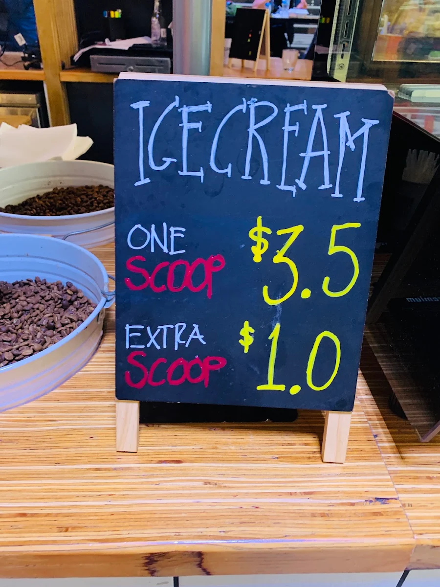 Menu, Cafe Valentina Dandenong Market