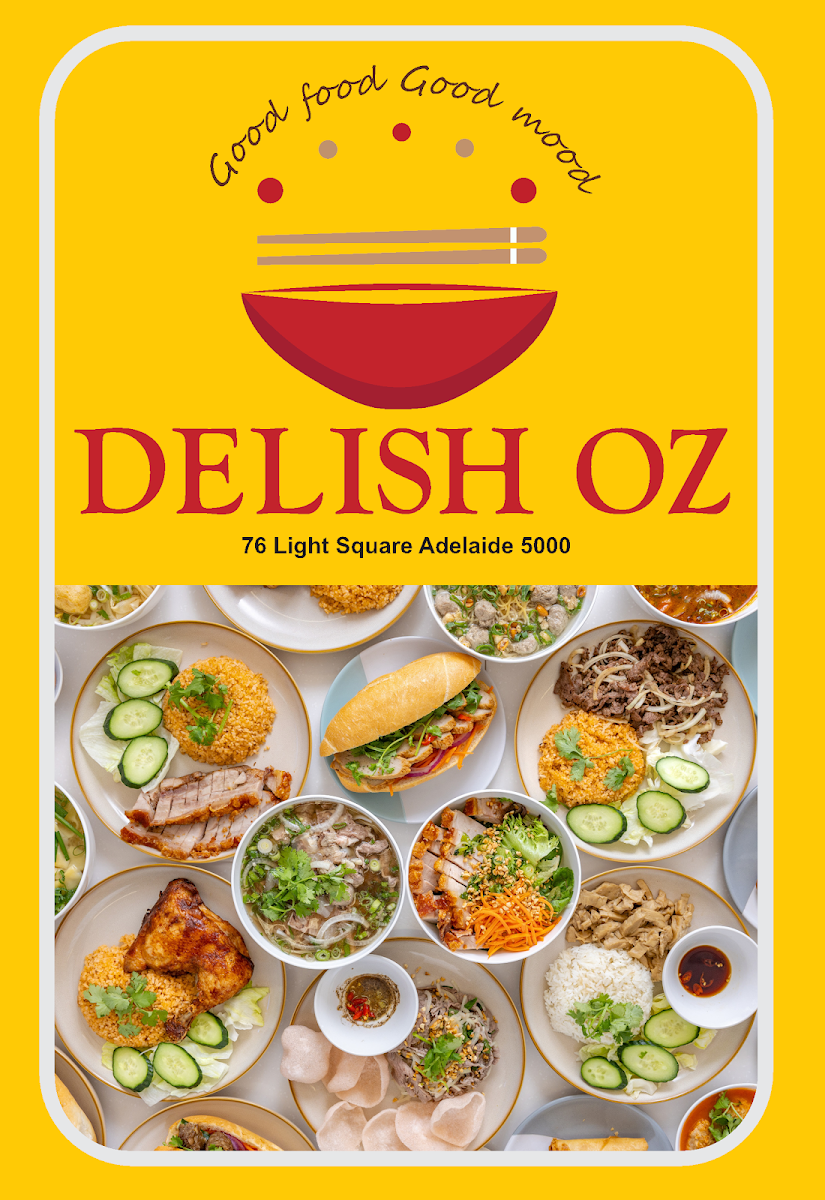 Menu, Delish OZ