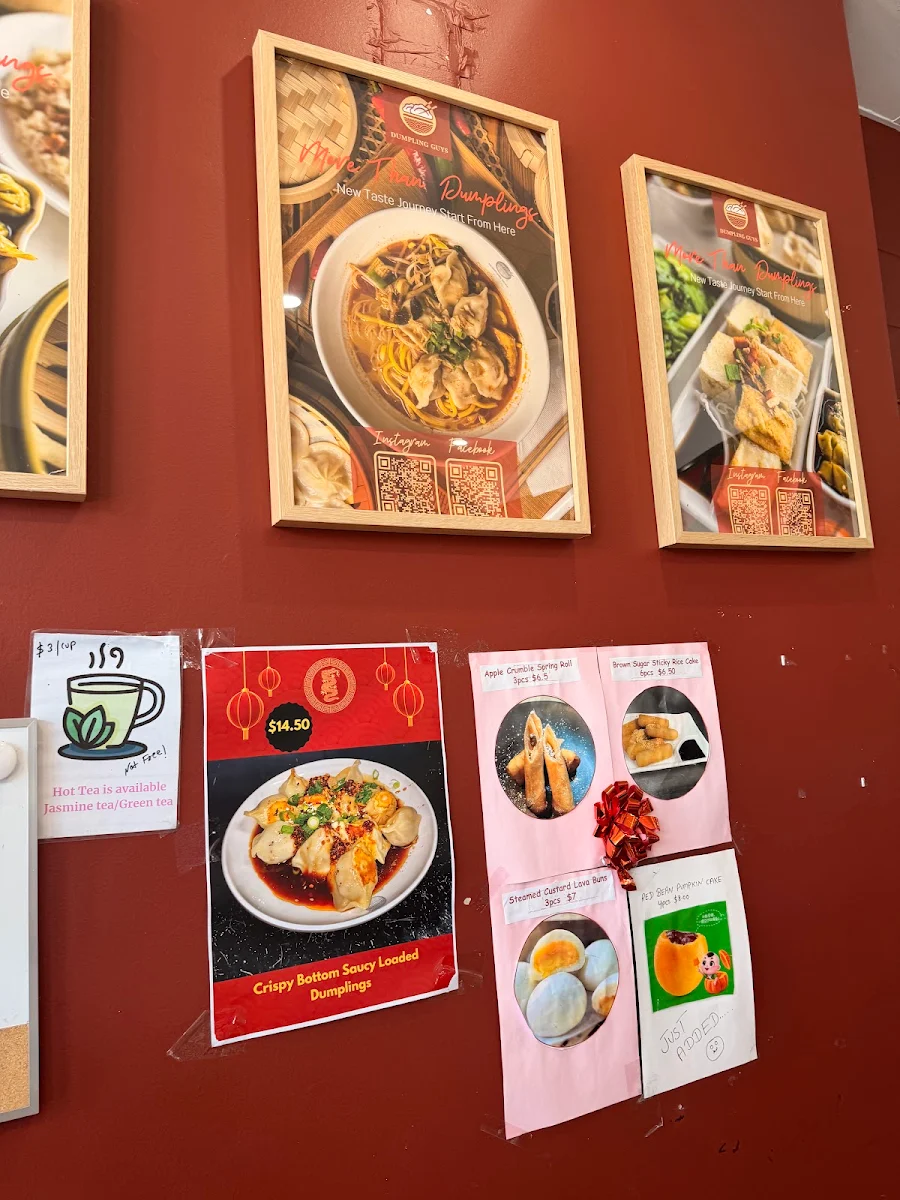 Menu, I Love Dumplings Express (Werribee)