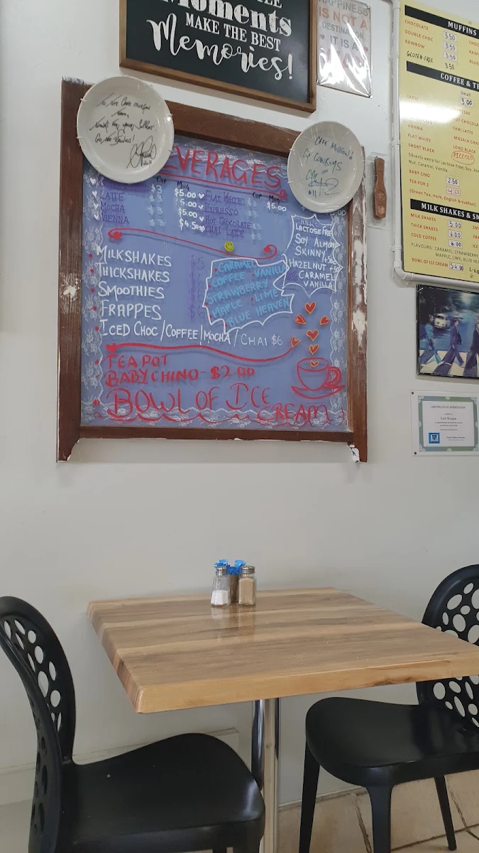 Menu, CAFE MURGON & RESTAURANT