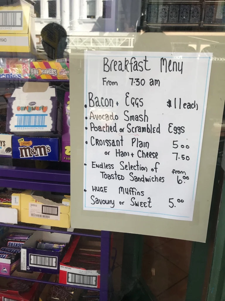 Menu, Issimo by Breglia's Piccolo