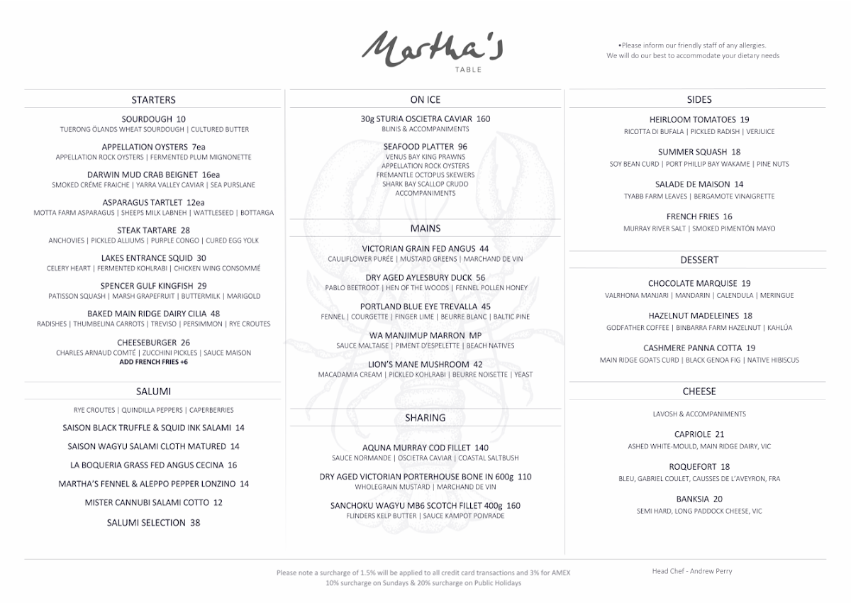 Menu photo 1