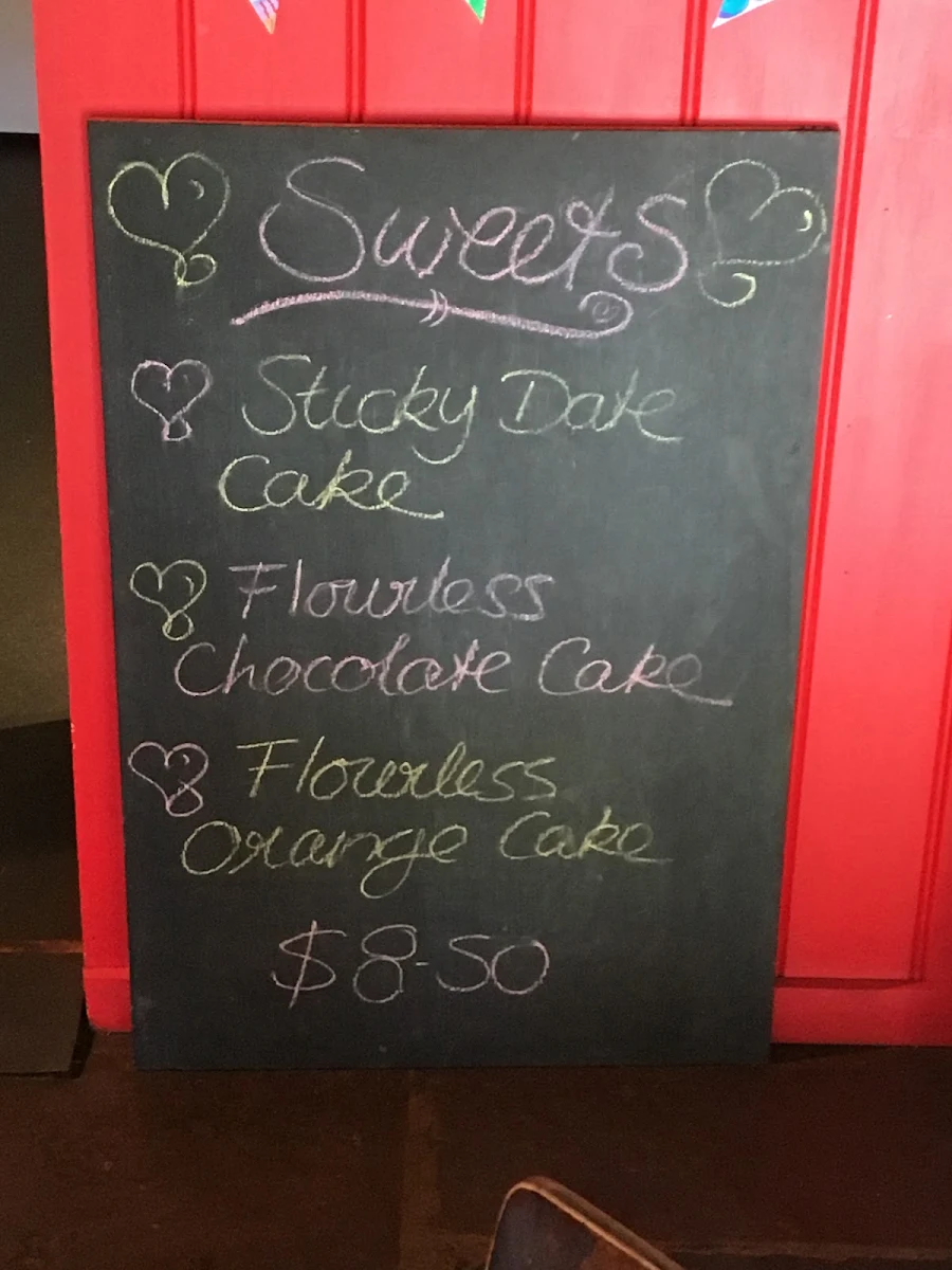 Menu, Heart 'n Soul Cafe