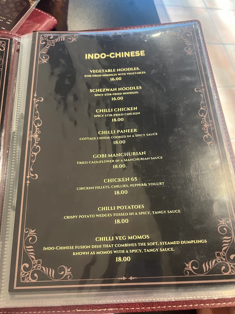 Menu, Divine Darbar