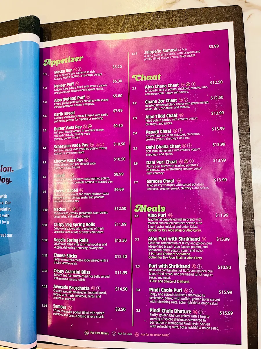 Menu, Dessert Corner - Cranbourne North