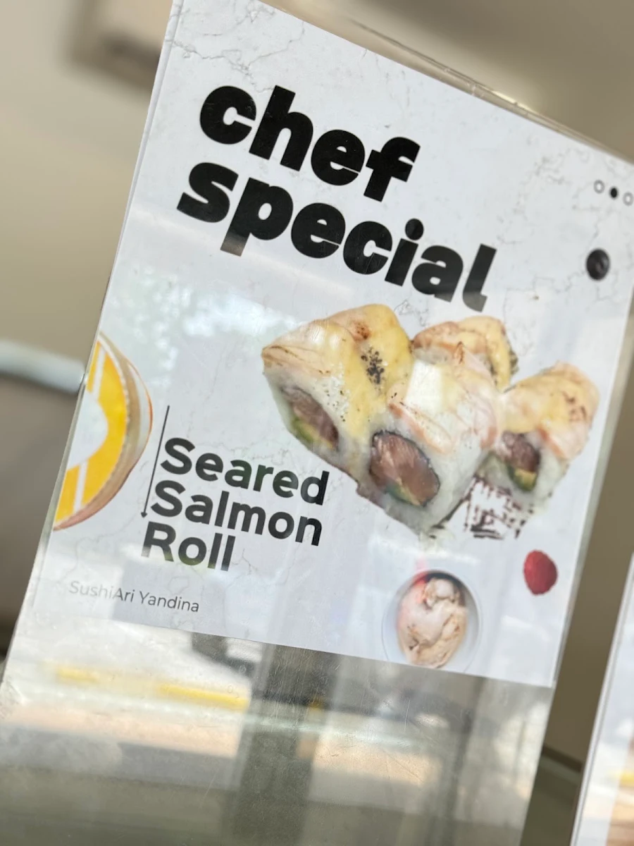 Menu, Sushi Ari Yandina