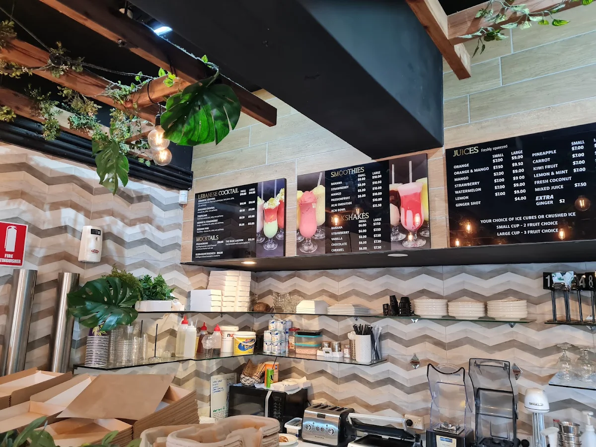 Menu, Naji’s Riverwood