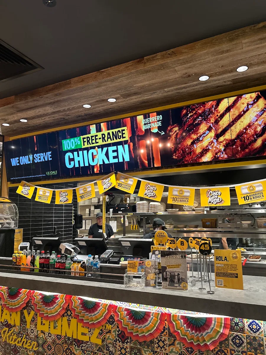 Menu, Guzman y Gomez - Mirrabooka