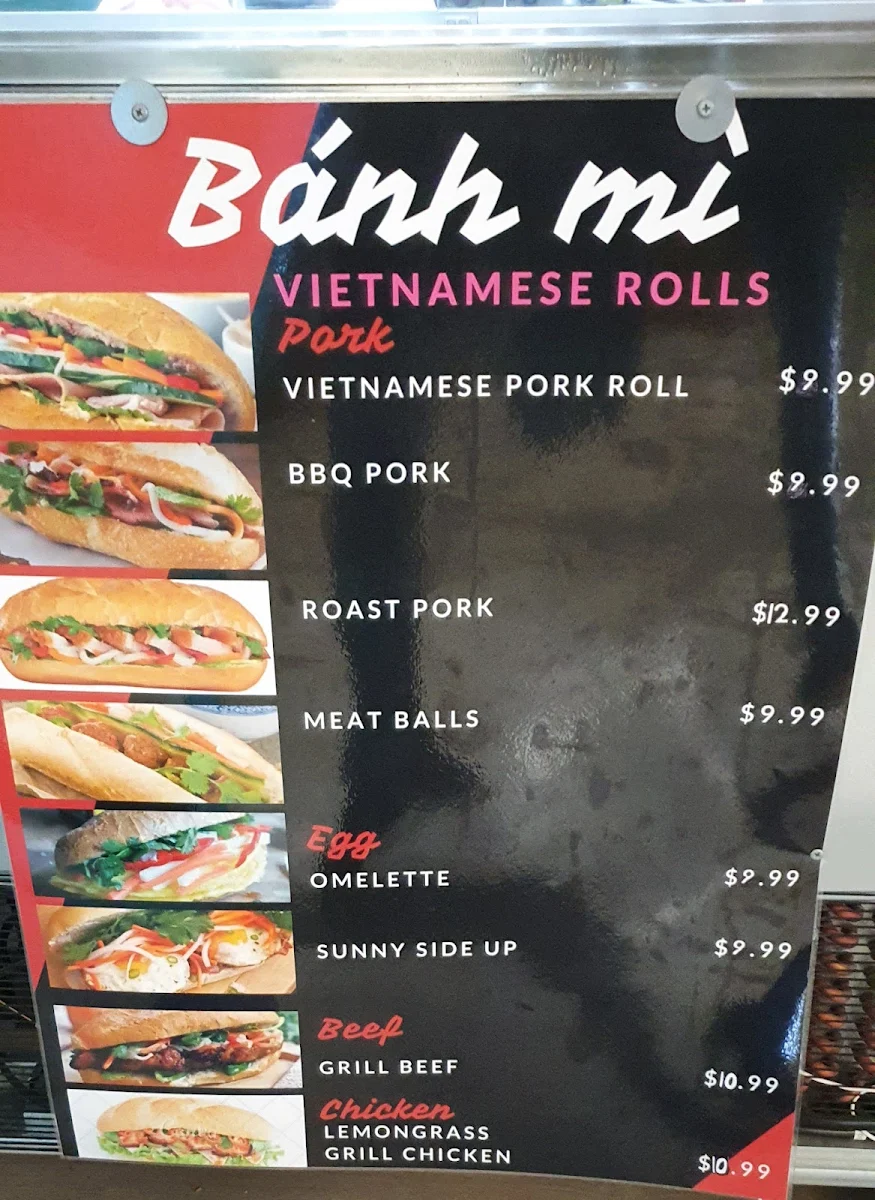Menu, The Little Ky Son
