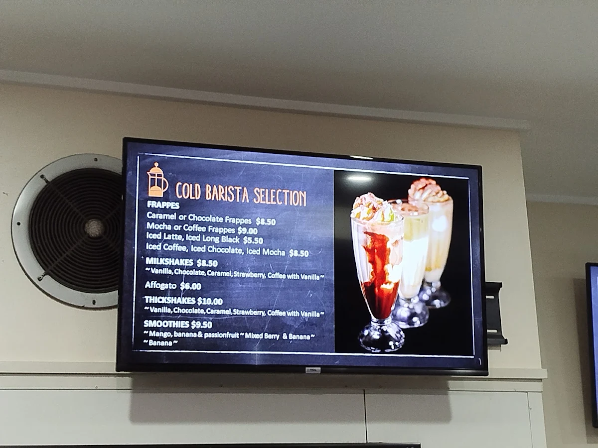 Menu, The Coffee Lounge