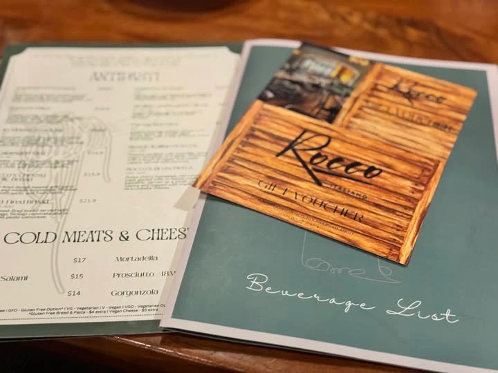 Menu, Rocco Italiano