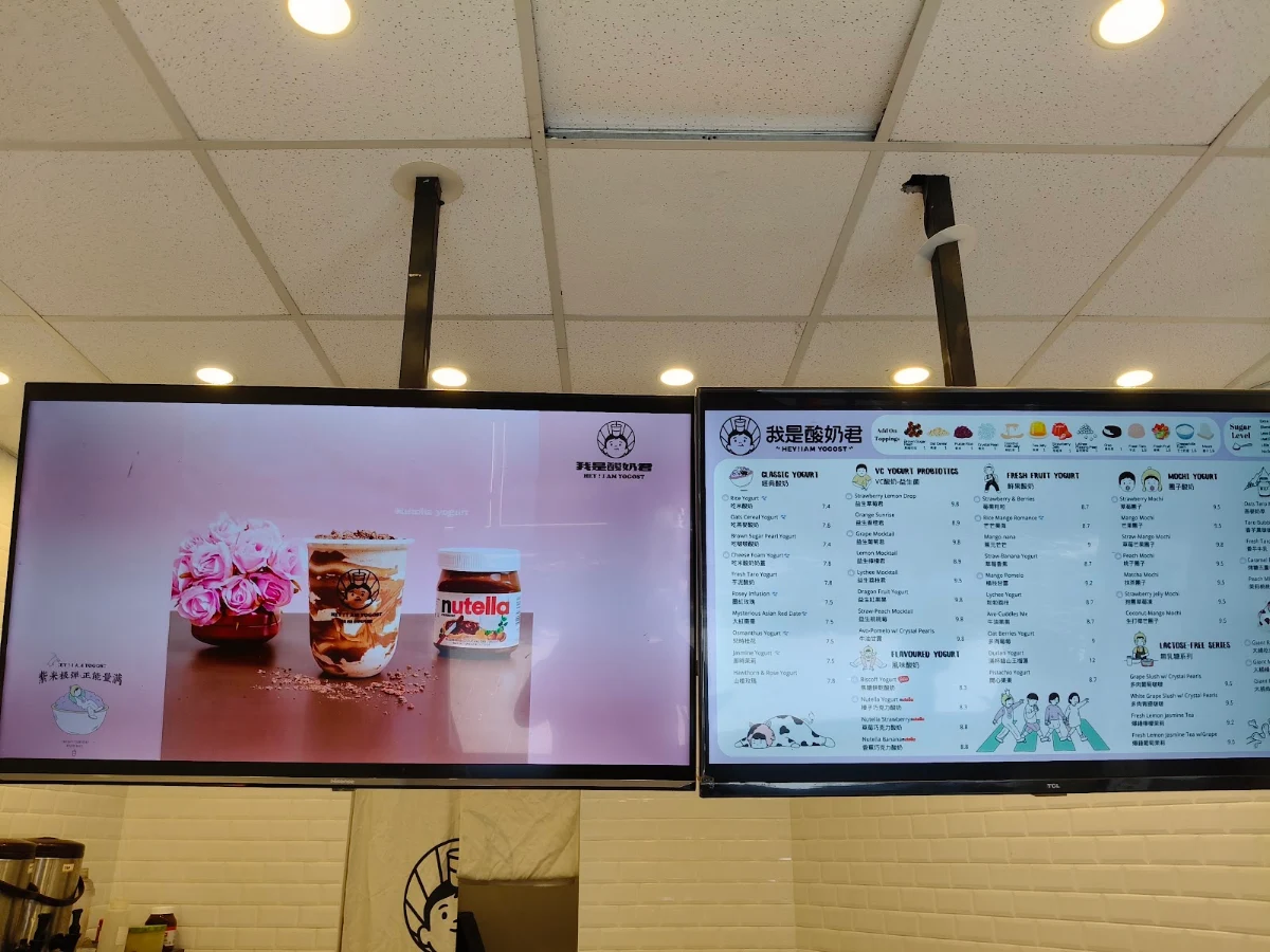 Menu, Hey! I am Yogost