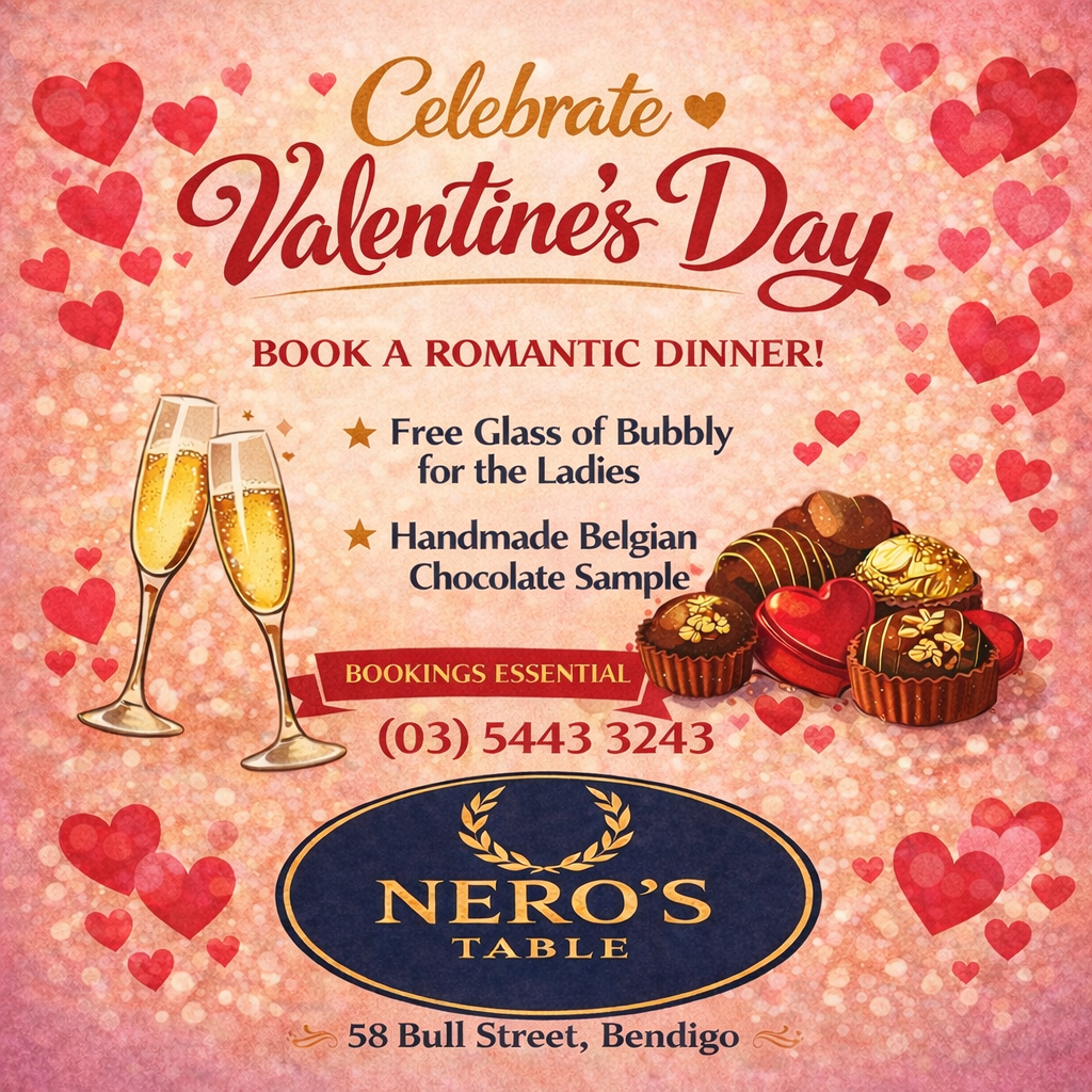 Menu, Nero's Table