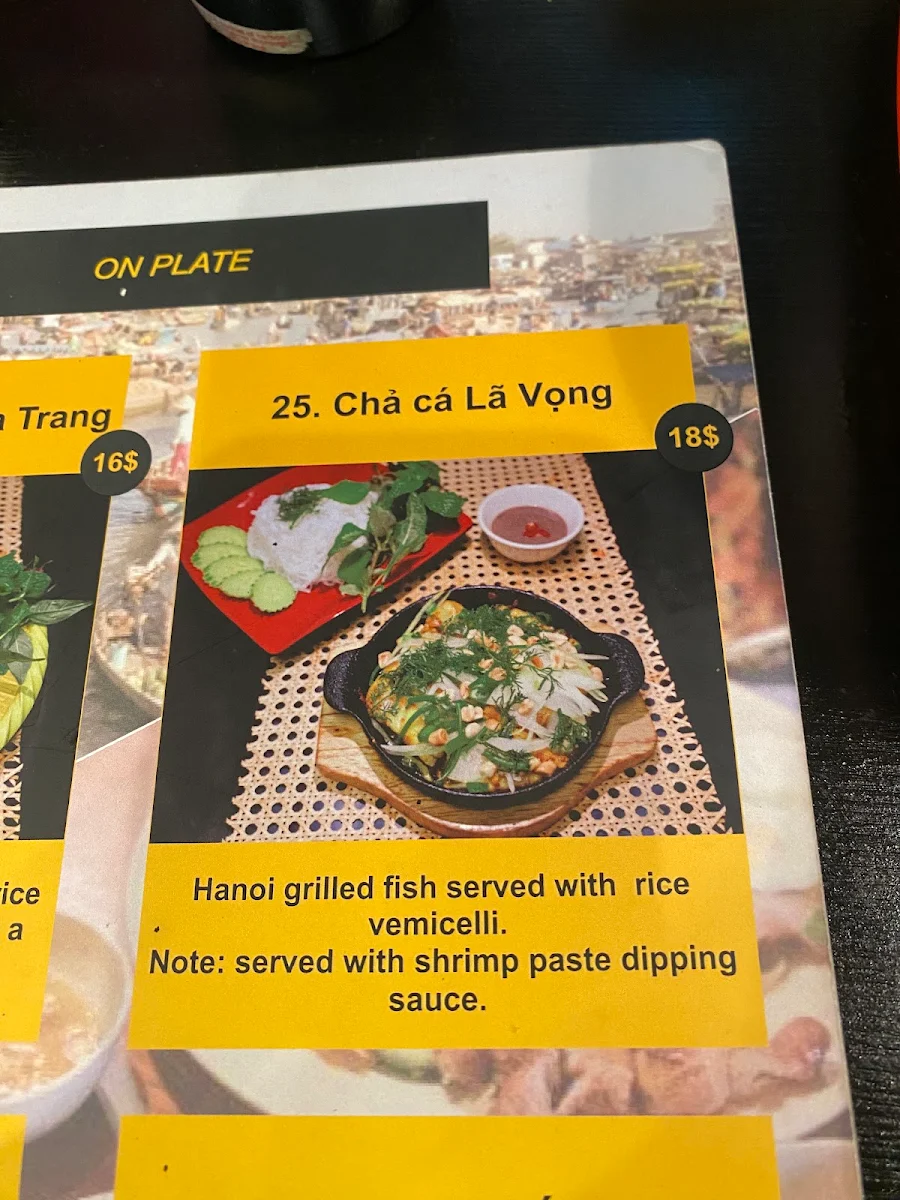 Menu, Anh Tuk