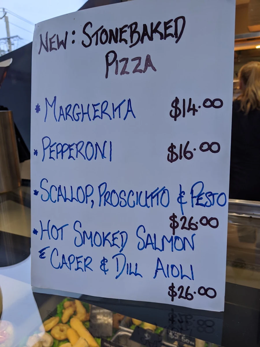 Menu, Noosaville Fish Market