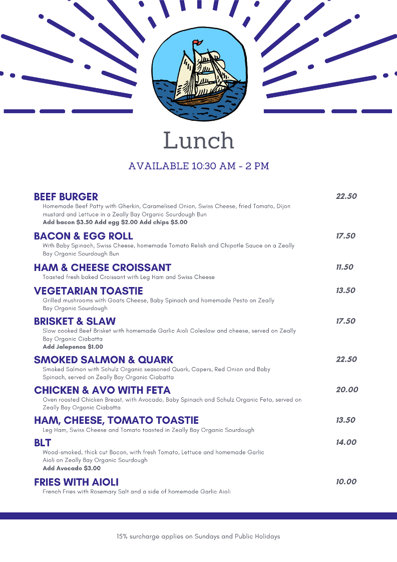 Menu, Peterborough House Restaurant & Cafe