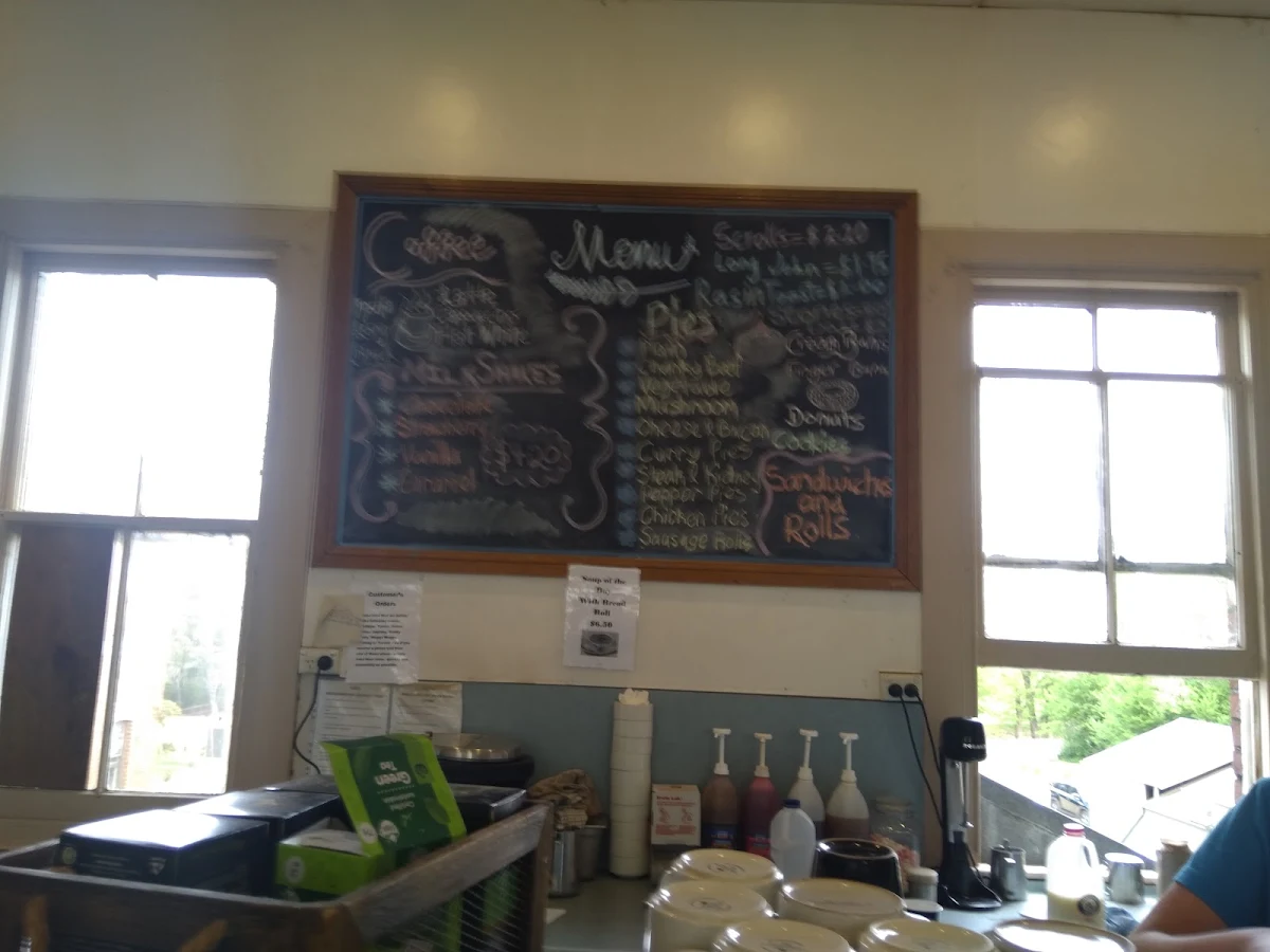 Menu, Gundagai Bakery