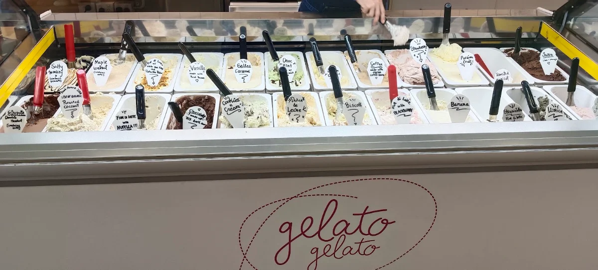 Menu, Gelato Gelato