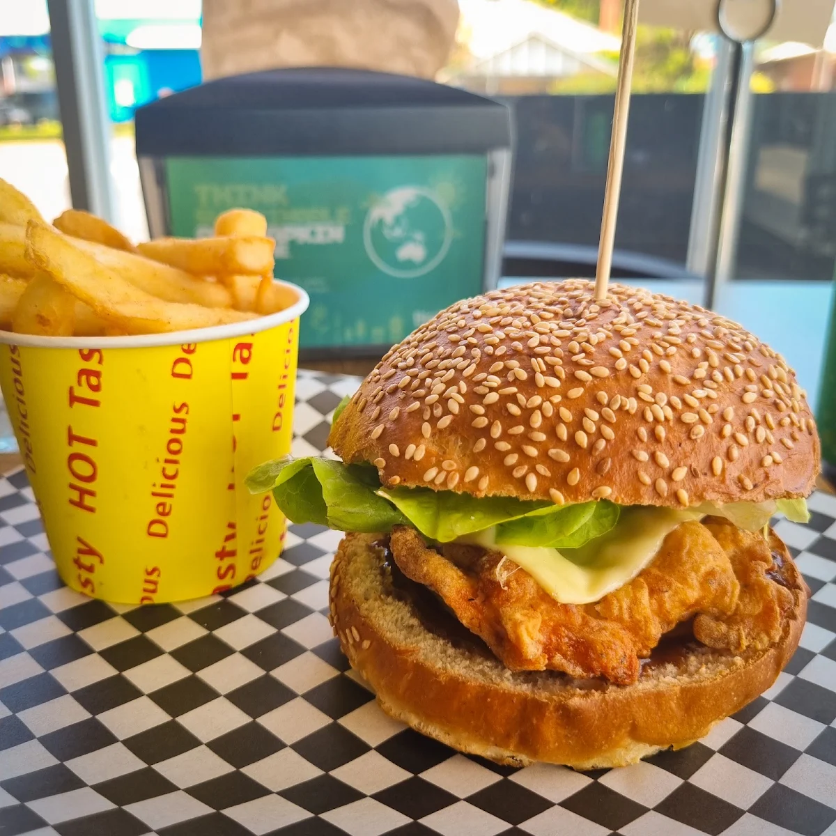 Food & drink, American Burger Bar Allenby Garden
