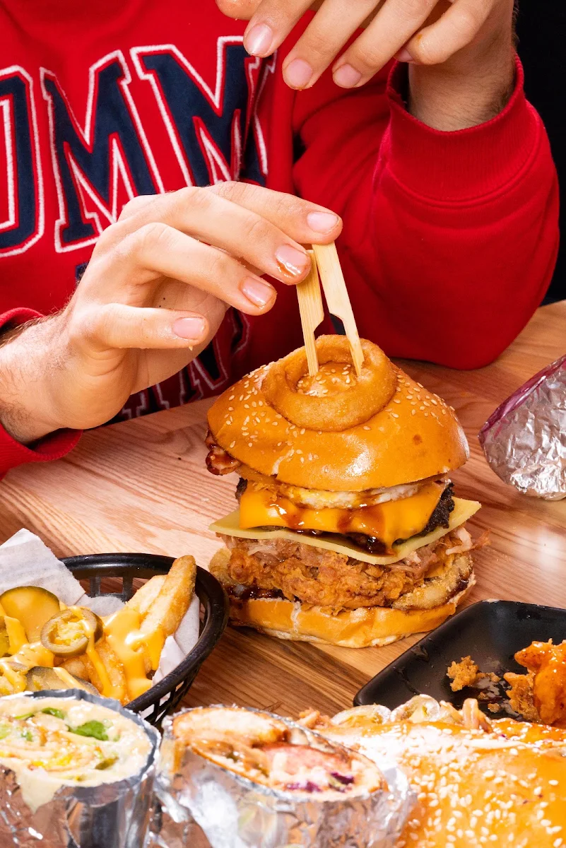 Food & drink, American Burger Bar Allenby Garden