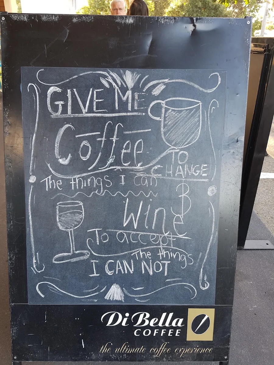 Menu, Coffee on THE Way