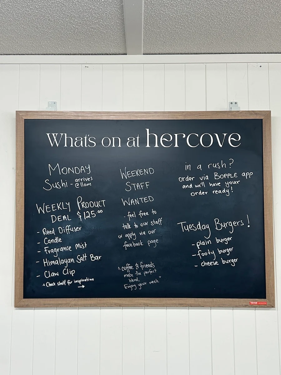 Menu, Hercove