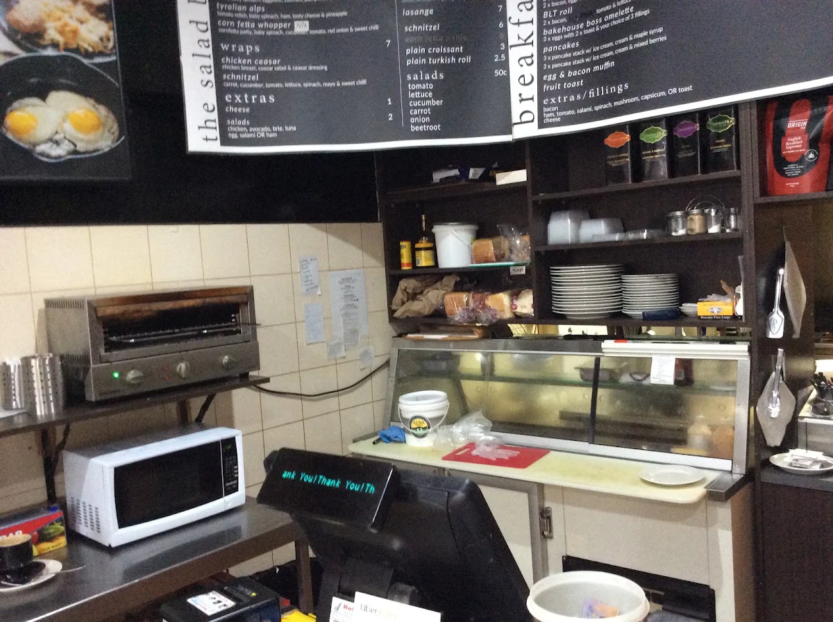 Menu, Bakehouse Boss