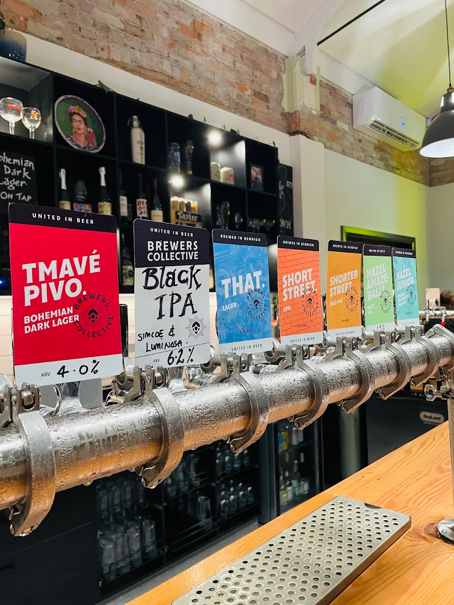 Menu, Brewers Collective